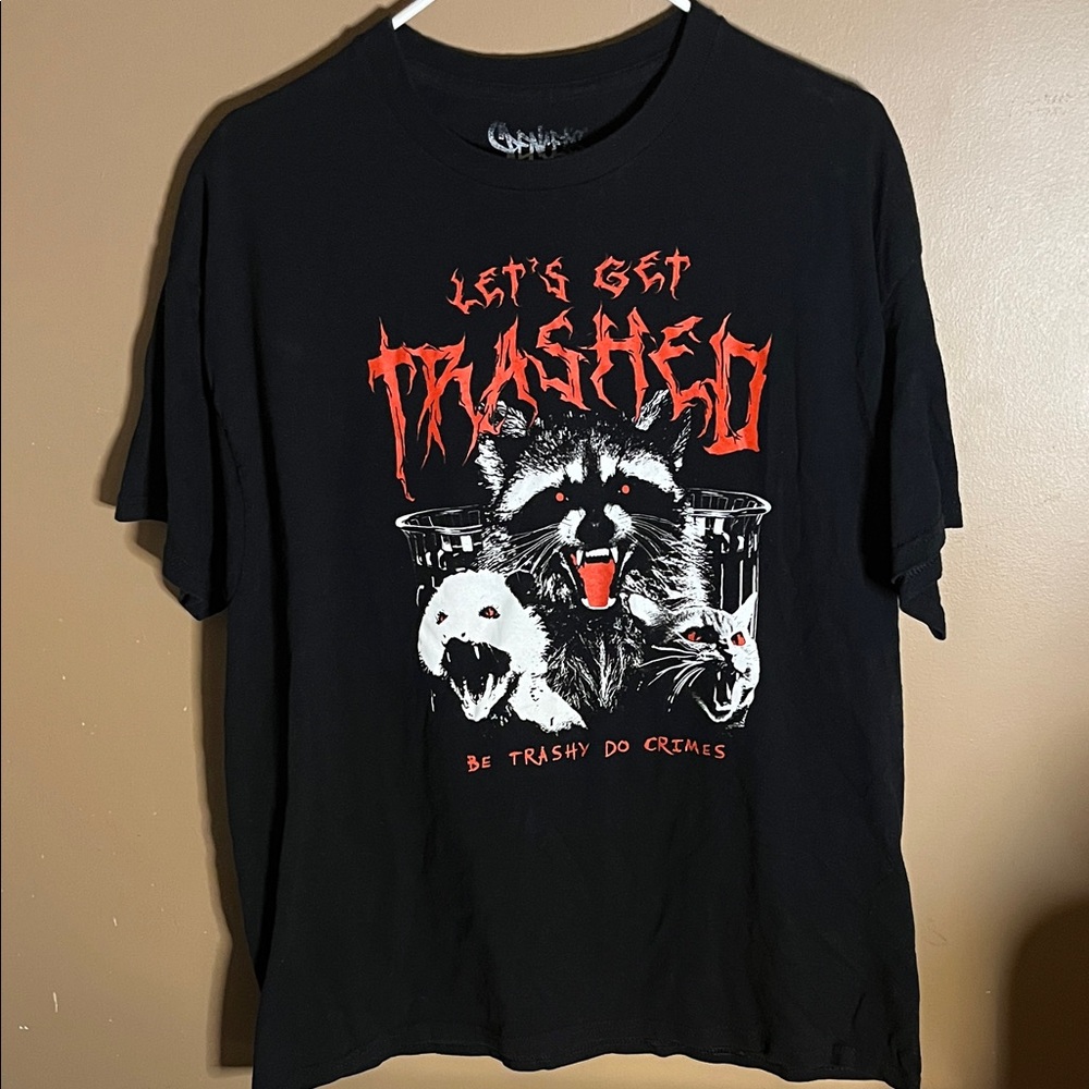 😄Let’s Get Trashed Spencer’s TShirt - Size XL